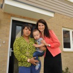 Liz opens new affordable housing scheme