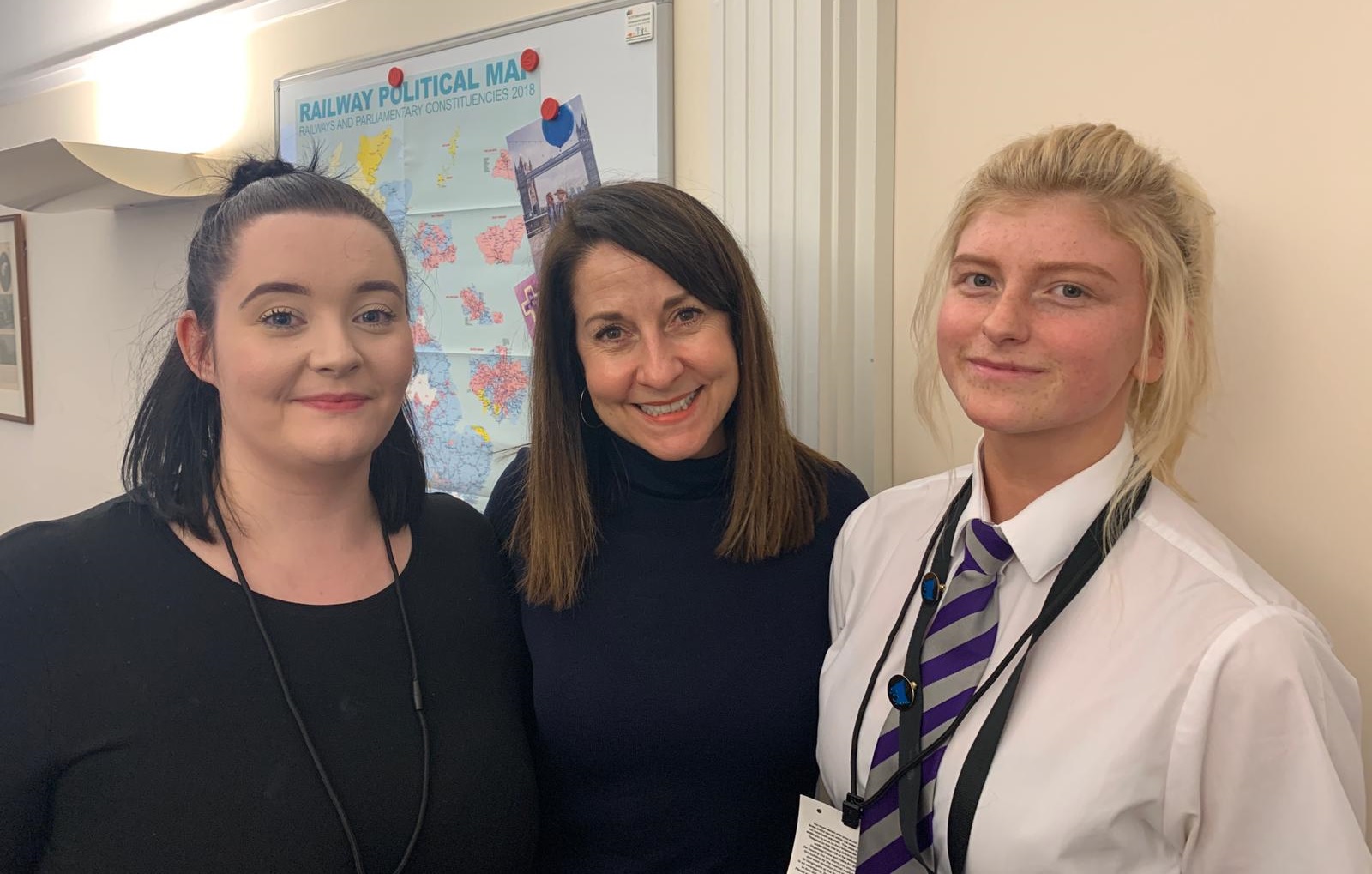 Liz invites Beaumont Leys pupil to Parliament Liz Kendall