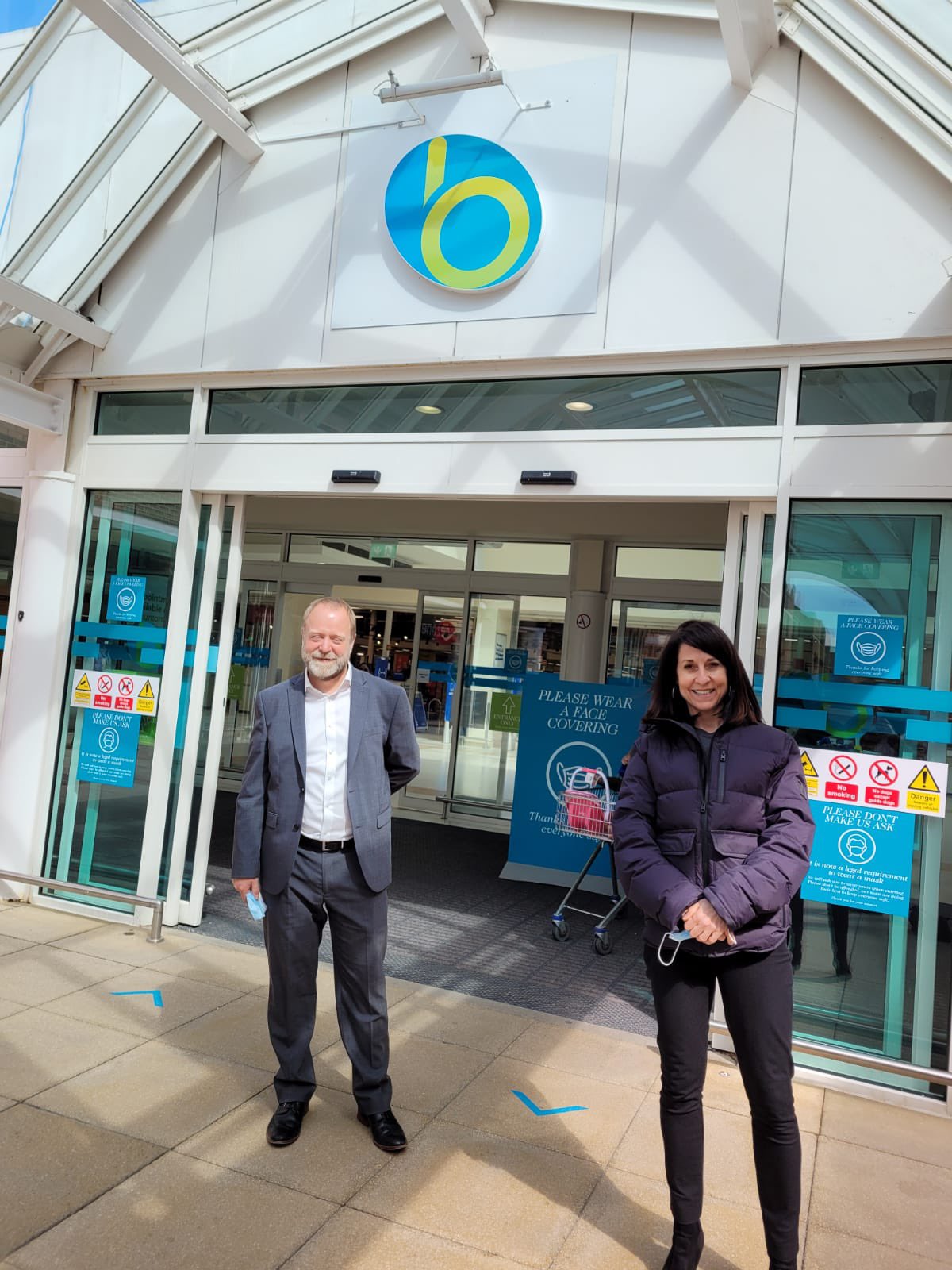 Liz visits Beaumont Leys Shopping Centre Liz Kendall