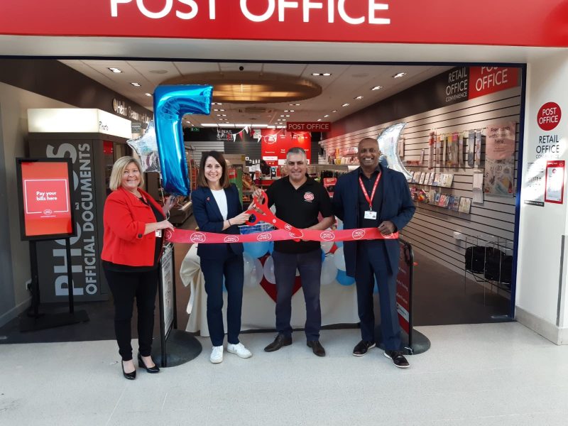 Liz officially opens Beaumont Leys brand new Post Office Liz Kendall