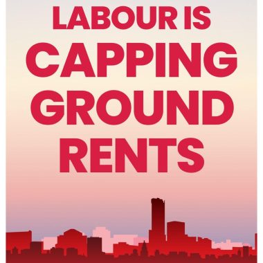text: Labour is capping ground rents